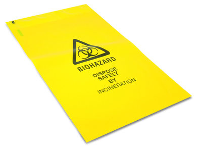 Biohazard Bag 350mm x 375mm x1