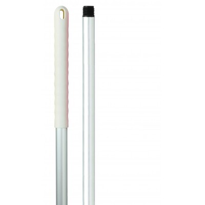 1350MM LIGHTWEIGHT ALUMINIUM MOP HANDLE  WHITE