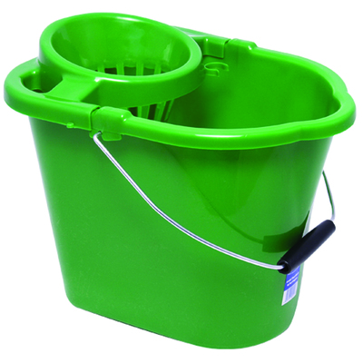 15LTR MOP BUCKET GREEN